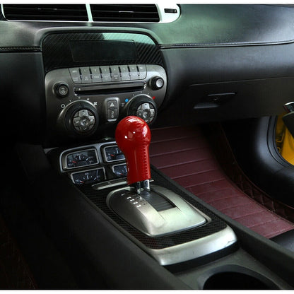 Red Inner Gear Shift Knob Cover for Chevrolet Camaro (2010-2015)