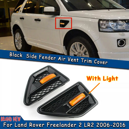 2 x Side Air Flow Vent Grilles for Land Rover Freelander 2 (2006-2016)