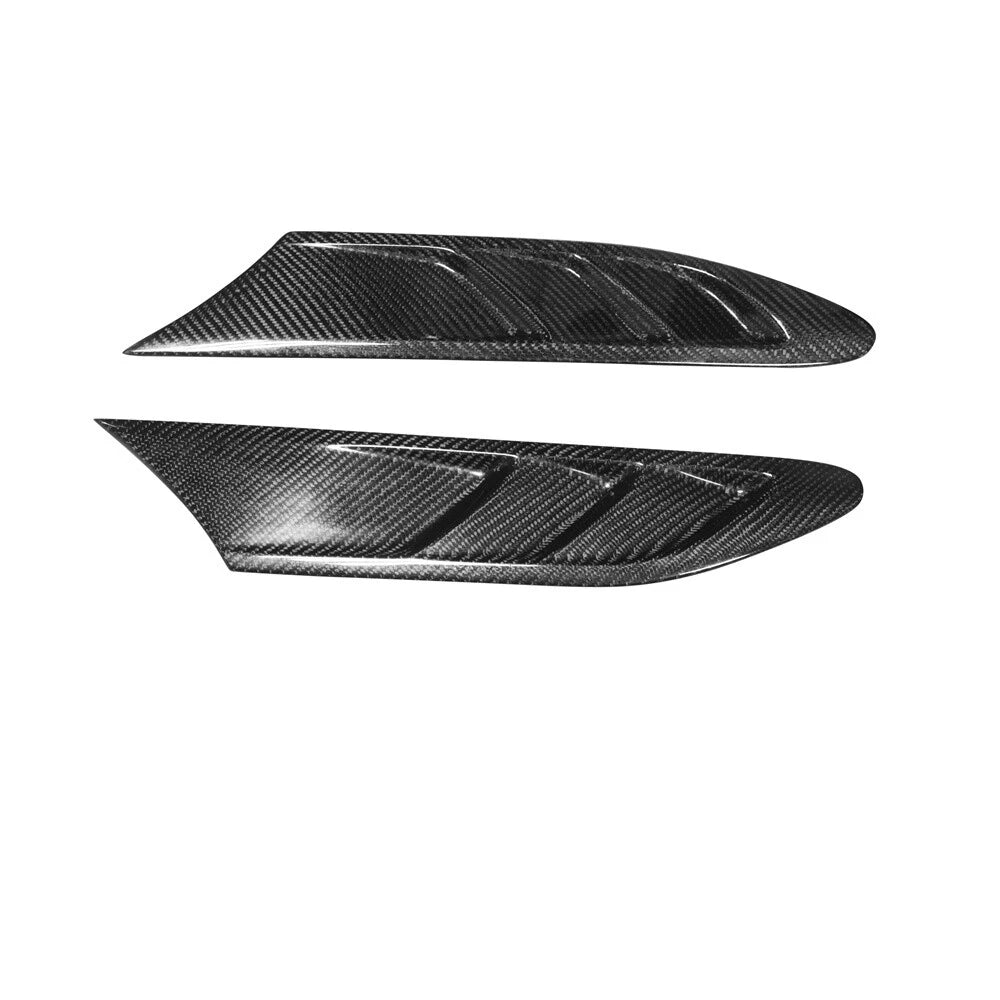 Carbon Fiber Fender Fin Vent Trim Covers x2 for Subaru BRZ Toyota 86 (2012-2019)