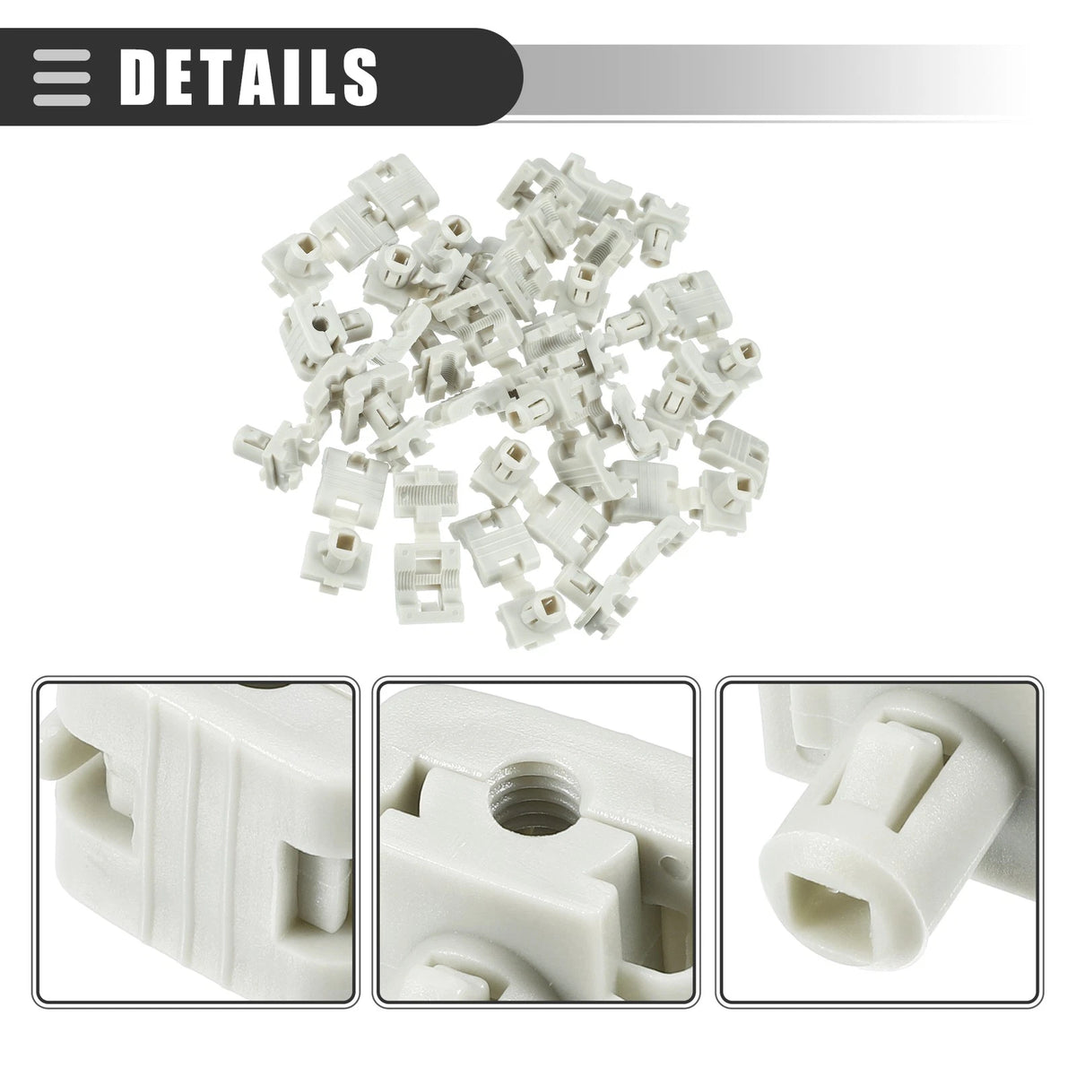 25 x Tailgate Door Lock Rod Latch Clips for Chevrolet (No.16629990)
