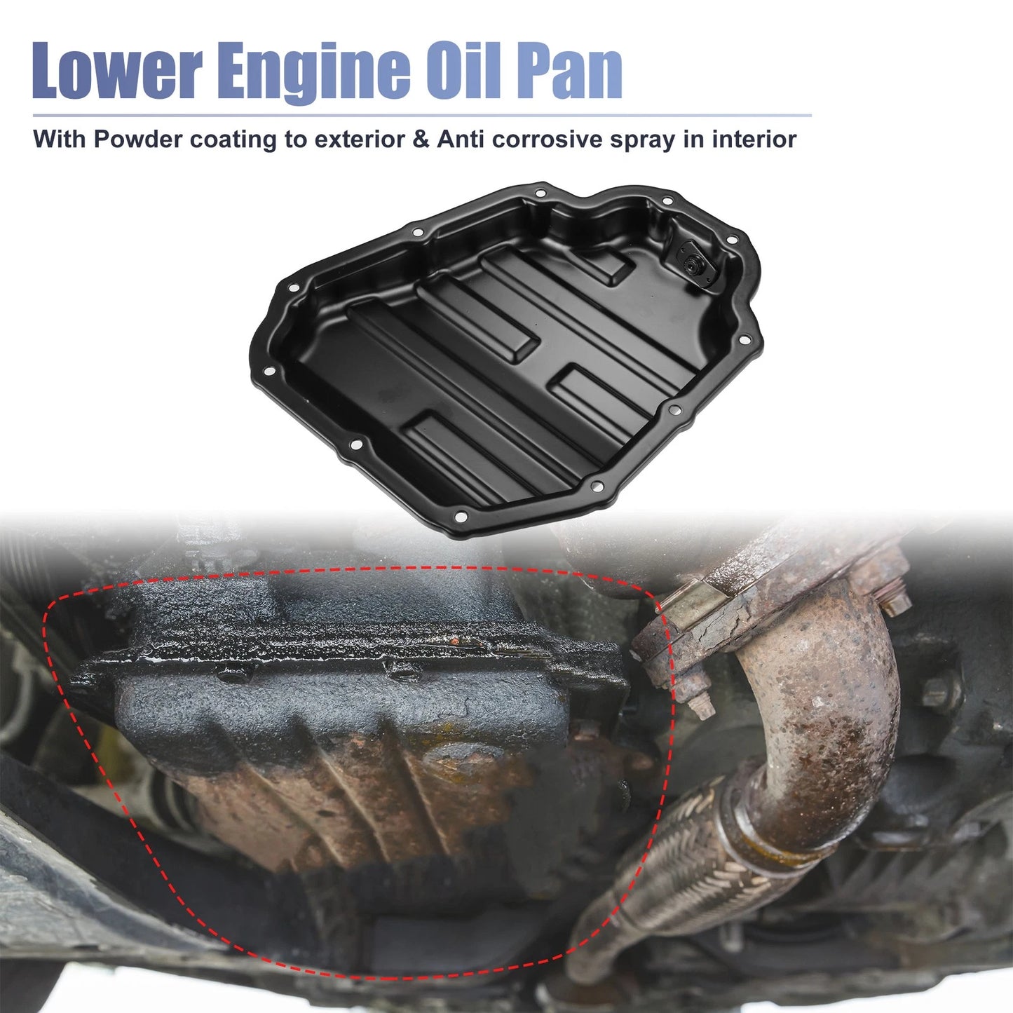 Engine Oil Pan for Nissan Rogue 2.5L (2017-2020)