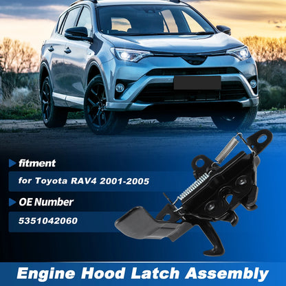 Hood Latch Assembly for Toyota RAV4 (2001-2005)