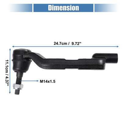 Front Outer Tie Rod Ends for Chrysler 300 (2011 - 2022)