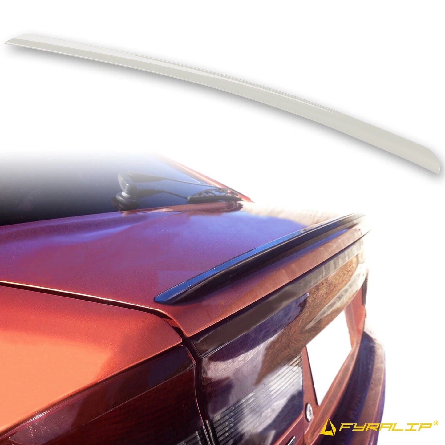 82X White Boot Lip Spoiler for Subaru Legacy BE (1998-2004)