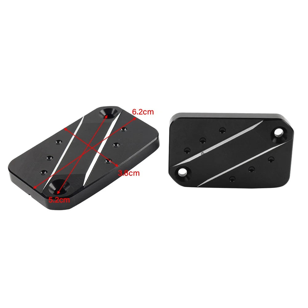 Black Front Brake & Clutch Reservoir Cap for Aprilia SR GT200 GT125 (2022-2023)