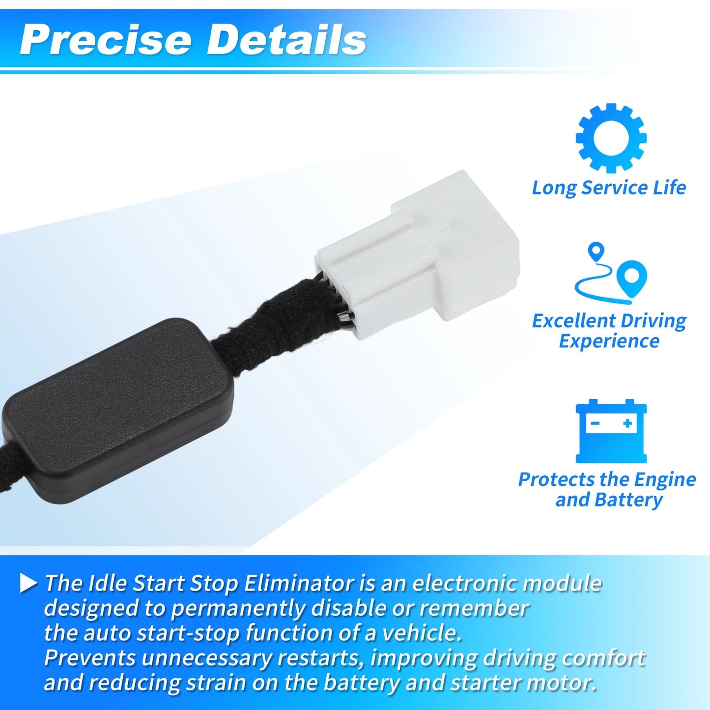 Auto Start Stop Eliminator for Jeep Cherokee (2015-2018)