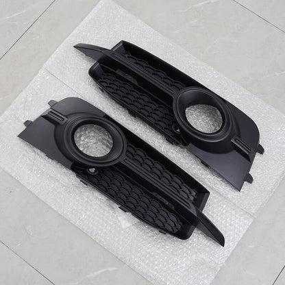 Honeycomb Front Bumper Fog Light Covers for AUDI A1 8X S-Line (2010-2014)