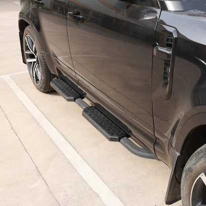 Black Running Board Side Steps for 2020-2024 Land Rover Defender 110 4-Door