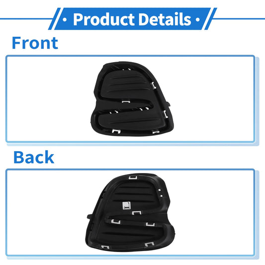 1 Pc Front Left Fog Light Grill for Chevrolet Cavalier (2018-2020)