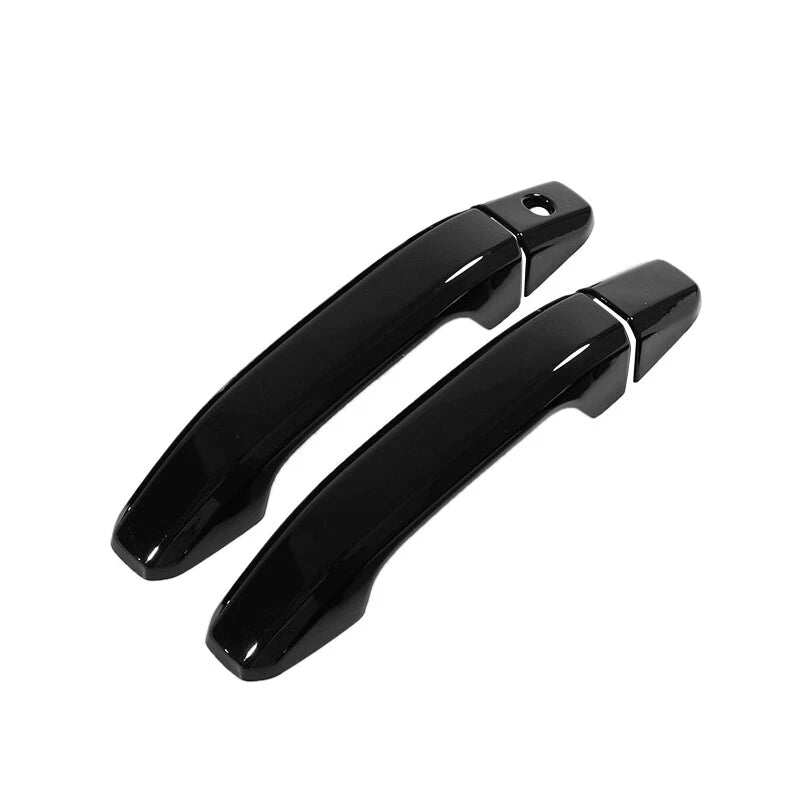 Black Side Door Handle Cover Trim for GMC Sierra 1500 2500 3500 HD (2014-2019)