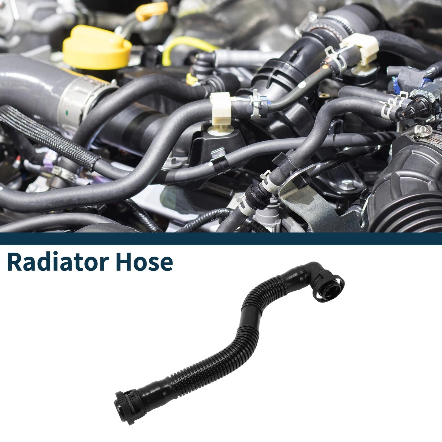 Radiator Hose for Porsche Cayenne S 9PA 4.5L Rubber Coolant Pipe