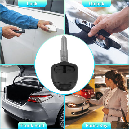 Keyless Entry Remote Key Housing for Mitsubishi (No Chip)