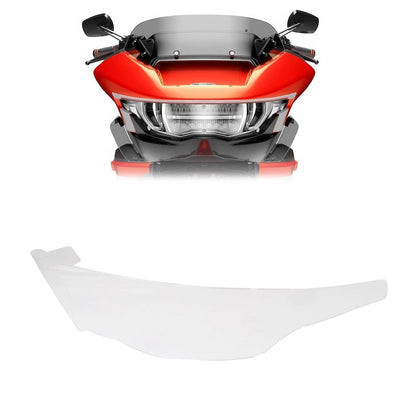 Headlight Guard Cover Clear for Harley Touring CVO Road Glide (2023-2024)