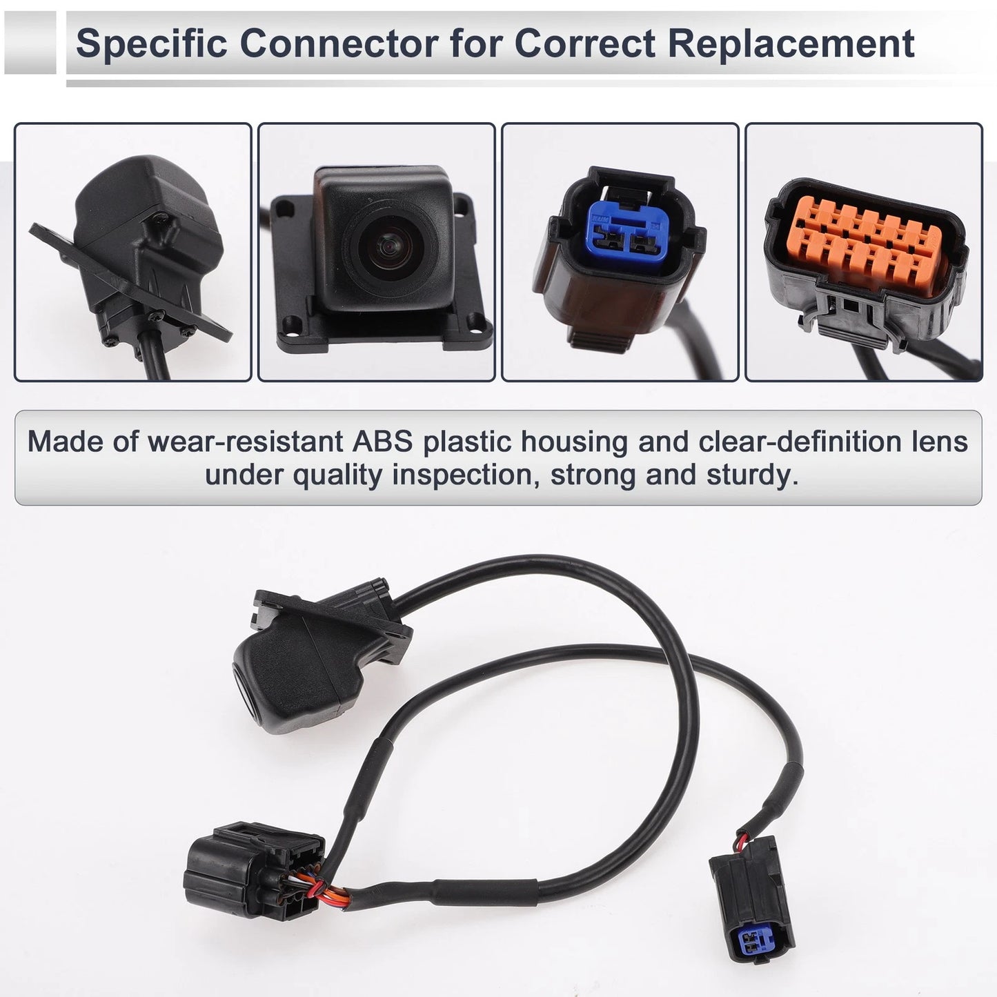 Rear View Camera 120-180° for Hyundai Sonata (2015-2017)