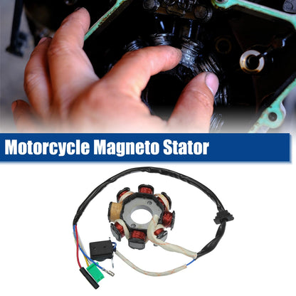 5 Wires 8 Pole AC Motorcycle Magneto Stator for 125cc GY6 Engine for ATV UTV