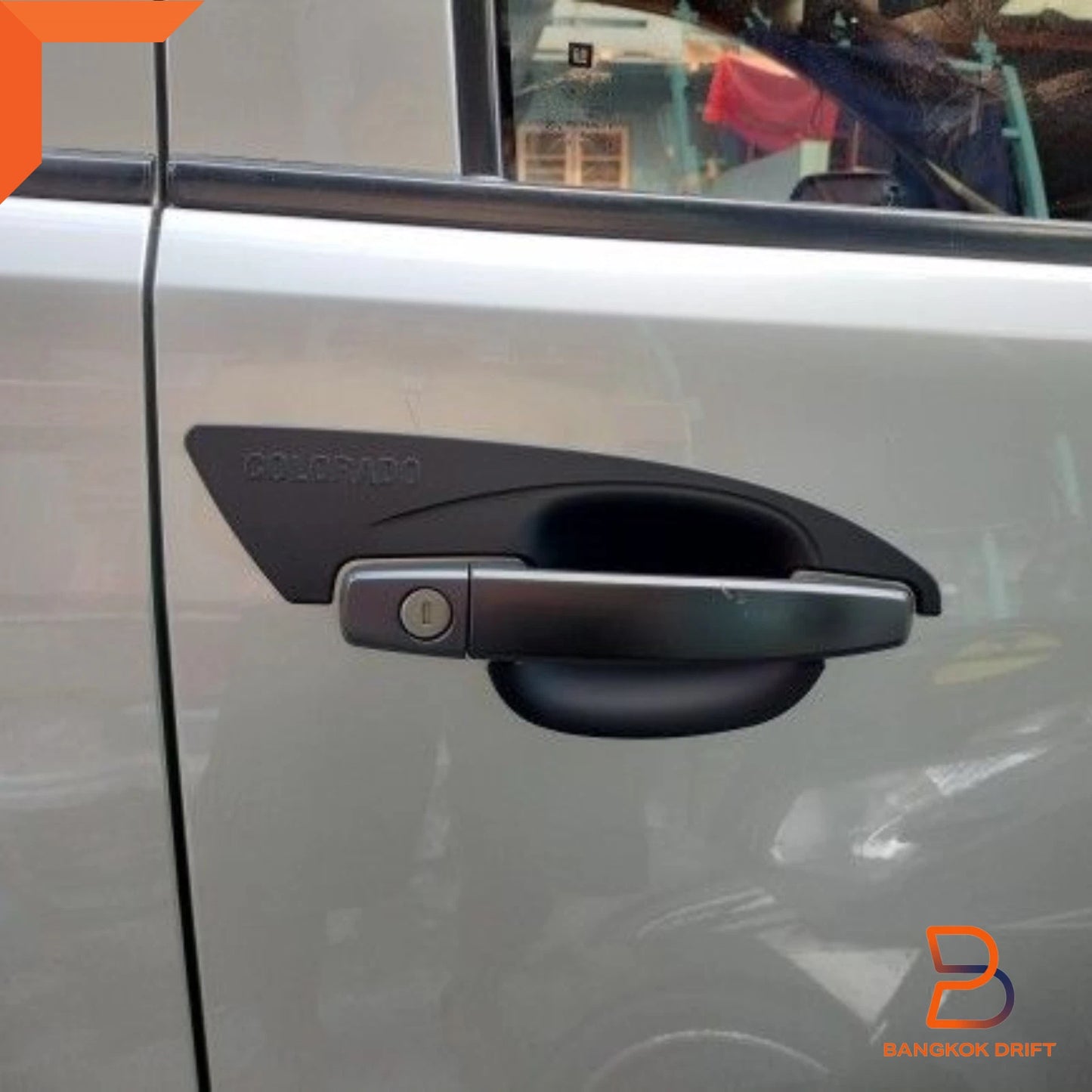 Matte Black Door Handle Cover Insert for Holden Colorado Ute (2012-2023)