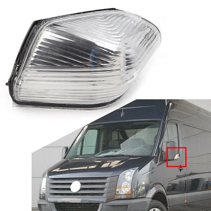 Left Side Rear View Mirror Turn Signal Light Cover for Volkswagen Crafter (2006-2017)