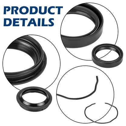 Front Fork Dust Seal Oil Seal Kit for Suzuki GSX-R600/750 V-Strom DL650 (2004–2010)