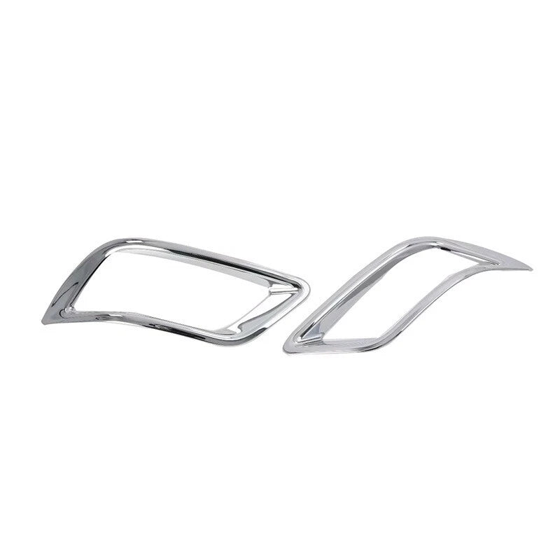 2 x Chrome Tail Rear Fog Light Cover Trim Decor for Subaru Forester (2019–2023)