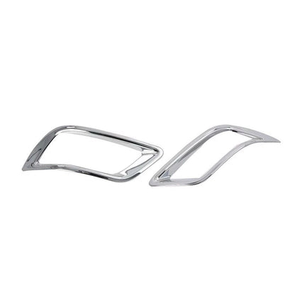 2 x Chrome Tail Rear Fog Light Cover Trim Decor for Subaru Forester (2019–2023)