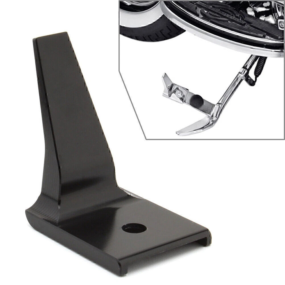 Black Side Stand Extension for Harley-Davidson FLST (2007-2017)