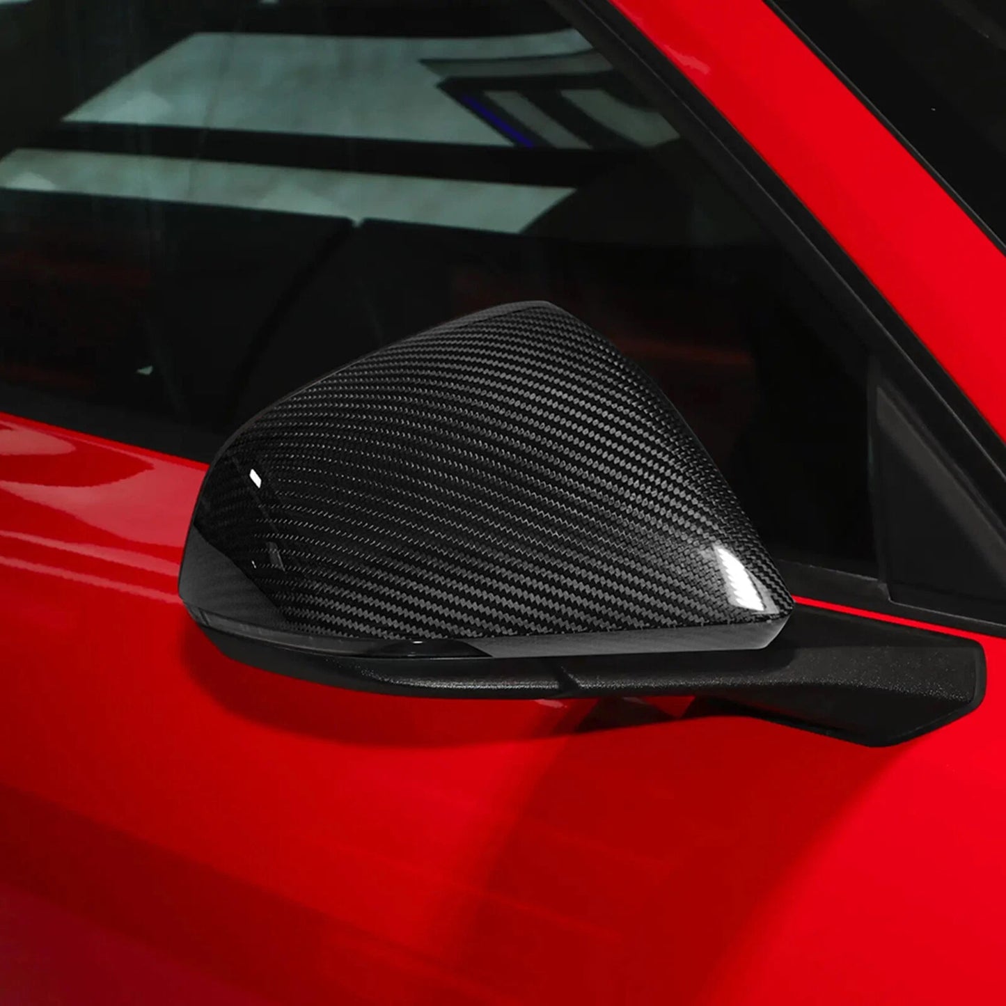 Rear Side Mirror Cover Cap for Ford Mustang (2024-2025)