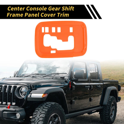 Center Console Gear Shift Frame Cover Trim for Jeep Wrangler JK JKU (2011-2017)