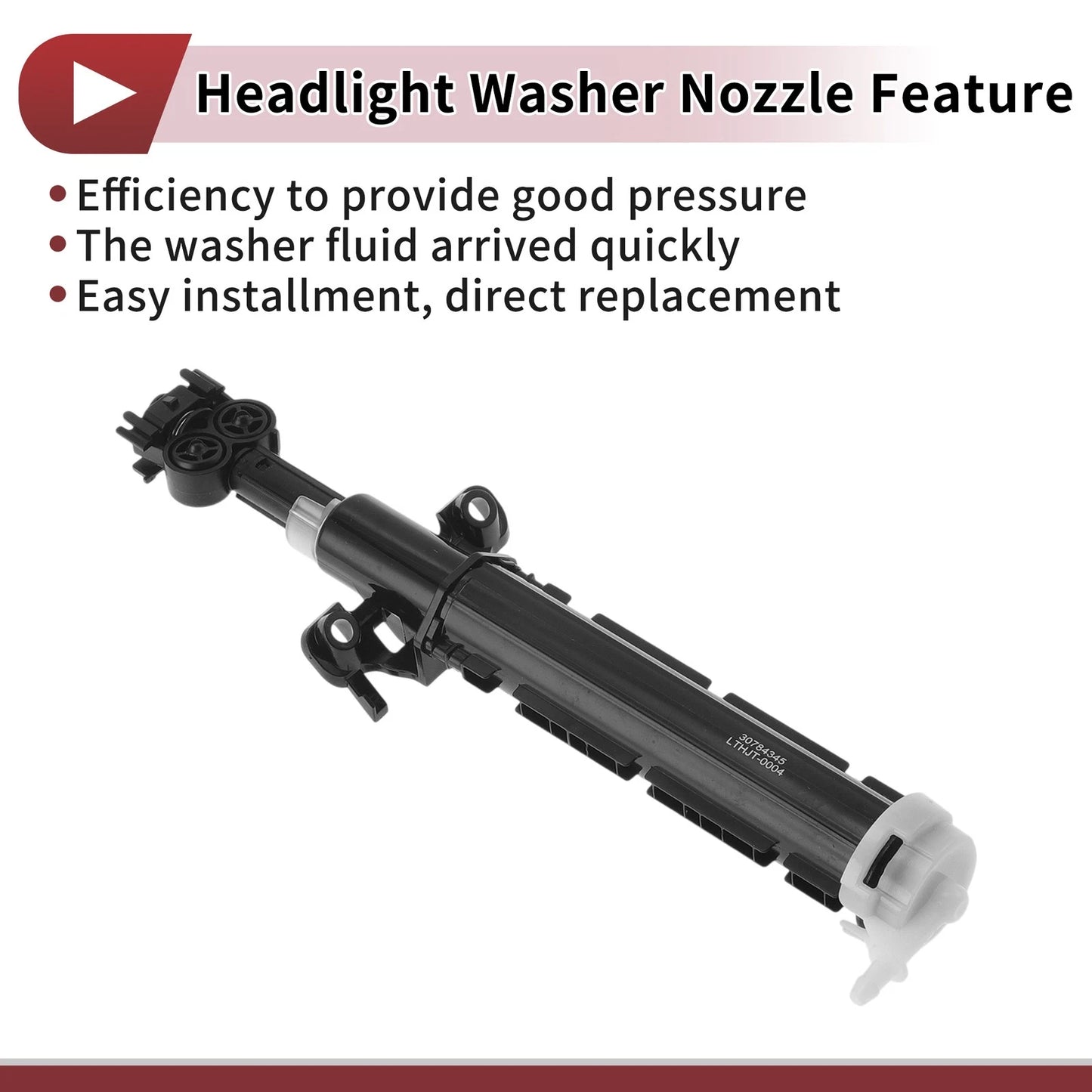 Headlight Washer Nozzle for Volvo S60 (2011-2013) 1 Pc