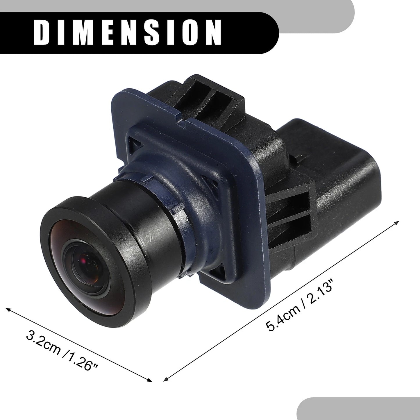 Rear View Back Up Camera for Ford F-150 2011-2014 (2 x Lens) Black