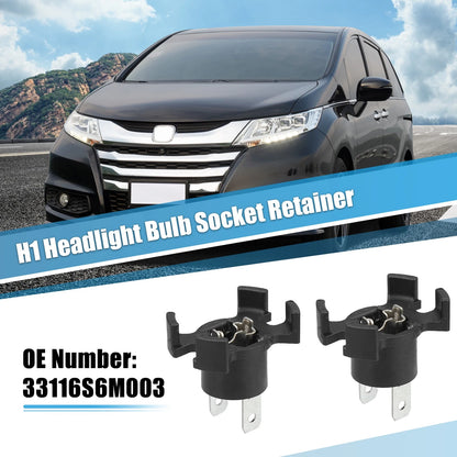 Headlight Bulb Socket Retainer Holder Adapter for Honda Odyssey (2005-2010) 2 x