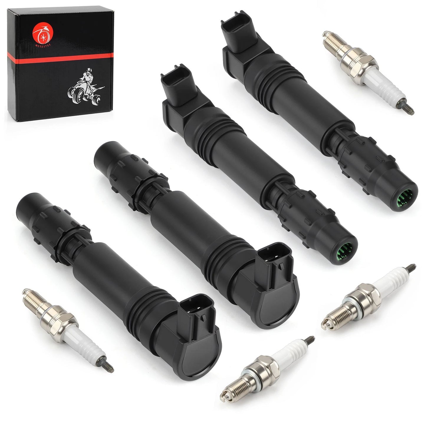 Ignition Coils for Honda CBR954RR 2002-2003 w/Iridium Spark Plug