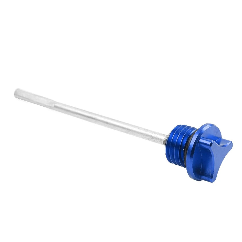 Blue CNC Engine Oil Dipstick for Lifan YX 125cc 140cc Pit Dirt Bike (N/A)