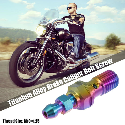 Titanium Alloy / M10x1.25 / Motorcycle Brake Master Cylinder Screw for Motorcycle