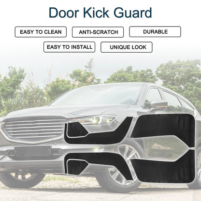 Door Kick Guard Black for Mazda CX-8 (2018-2023)