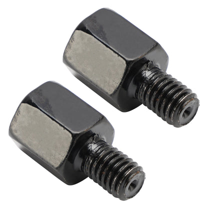 2 x Motorcycle Scooter Mirror Adapter M10 to M8 for Various Models