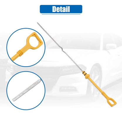 Engine Oil Level Indicator Dipstick for Chevrolet Aveo Yellow (2004 - 2008)