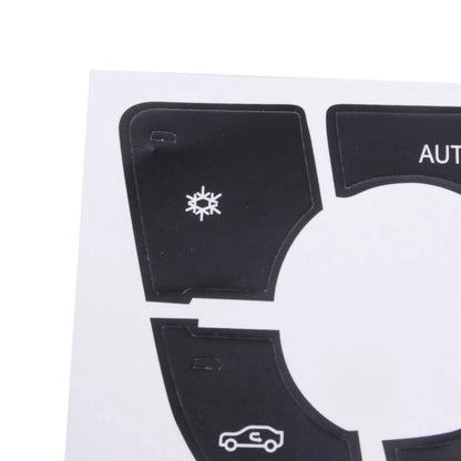 A/C Button Repair Decal Set for Opel Astra J (2010-2015)