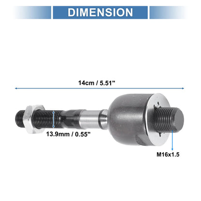 Front Inner Tie Rod End Links for Honda Accord for Acura TL