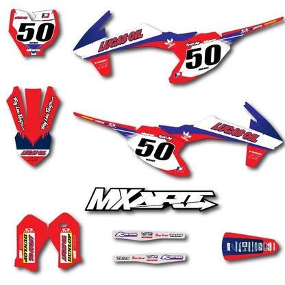KTM 50 Custom Graphics Full Kit Active Style Stickers Decals (2016-2023)