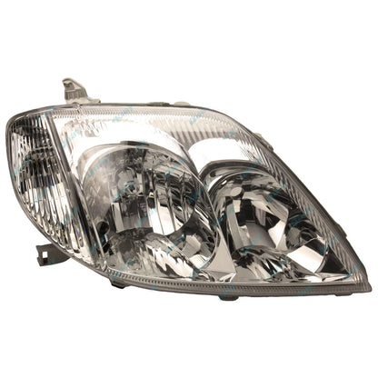Headlights Pair LH+RH for Toyota Corolla 2001-2007 Hatchback & Sedan