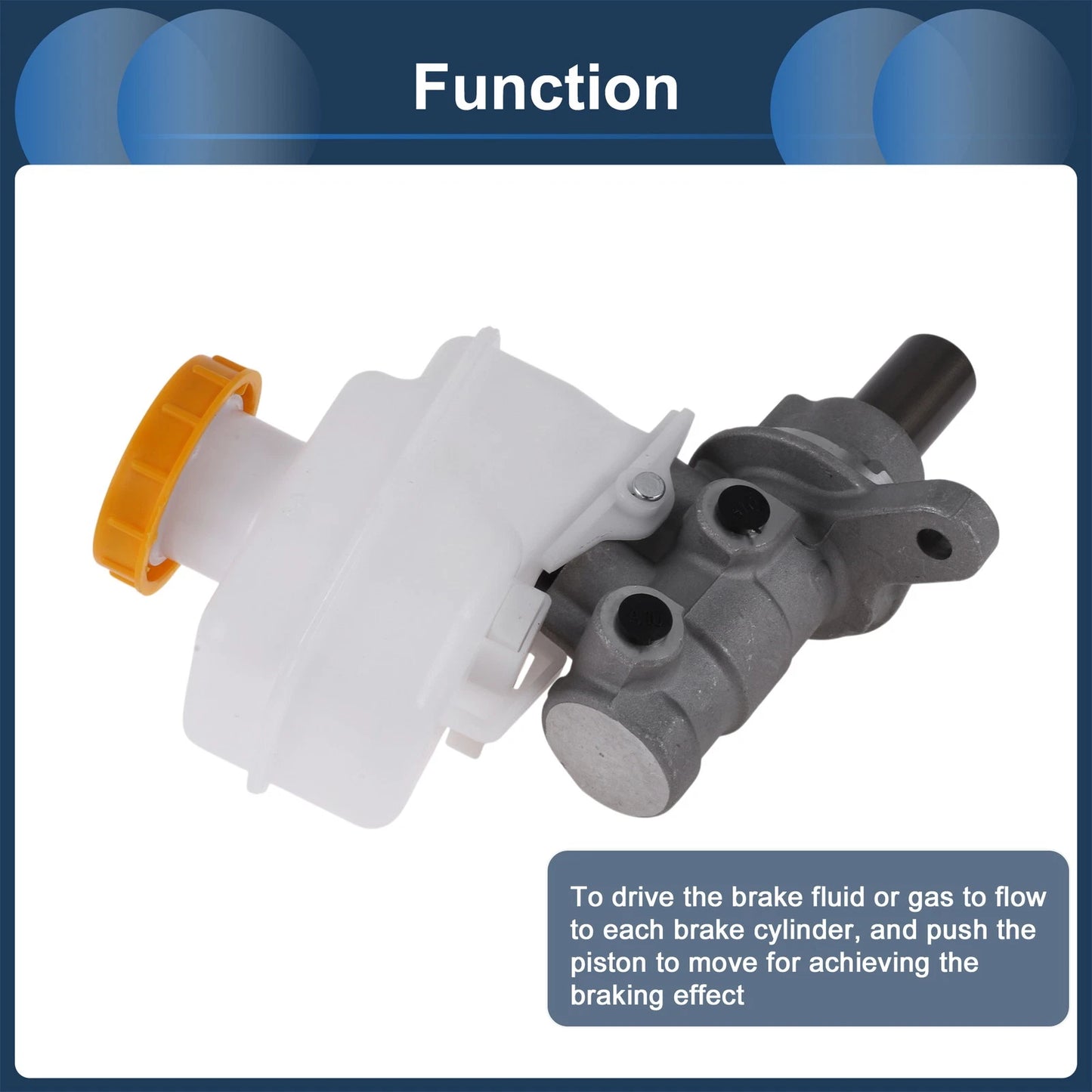 Brake Master Cylinder w/ Reservoir for MITSUBISHI L200 (2017-2021)
