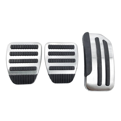 Stainless Steel Clutch Brake Gas Pedal Covers for Nissan Tiida Livina Juke