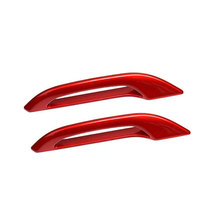 4Pcs Red Door Handle Covers for Tesla Model 3 Y (2017-2023)
