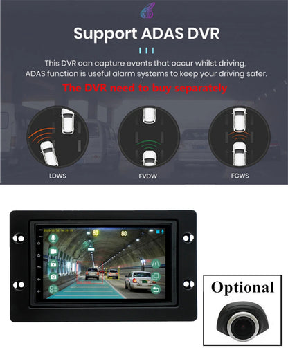 7" Android 12.0 Stereo Radio GPS Nav for 2005-2009 Saab 9-5 (2005-2009)