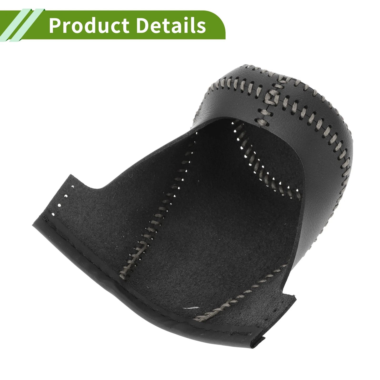 Gear Shift Knob Cover 1 Pc Black Grey for Chevrolet Malibu (2016-2020)