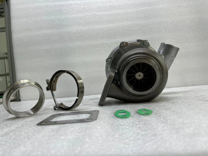 Flange .96 A/R V-band .80 A/R Cold T04E T04 Turbocharger for T76 T4 ()