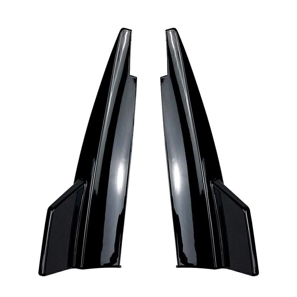 Black Rear Bumper Splitter Side Vents for Mercedes CLA-Class (2013-2019)