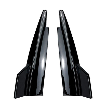 Black Rear Bumper Splitter Side Vents for Mercedes CLA-Class (2013-2019)