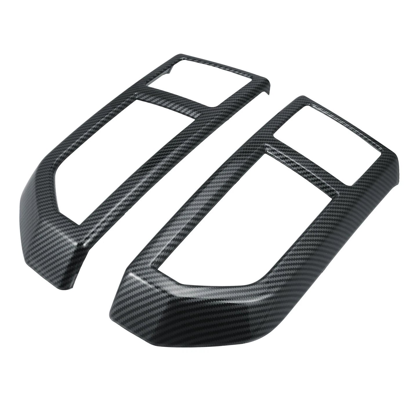 Carbon Fiber Central Console Air Vent Covers for Ford F-150 (2015-2019)