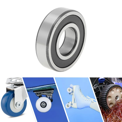 35x80x21mm Deep Groove Ball Bearings P4 for Scooter Skateboard Wheel
